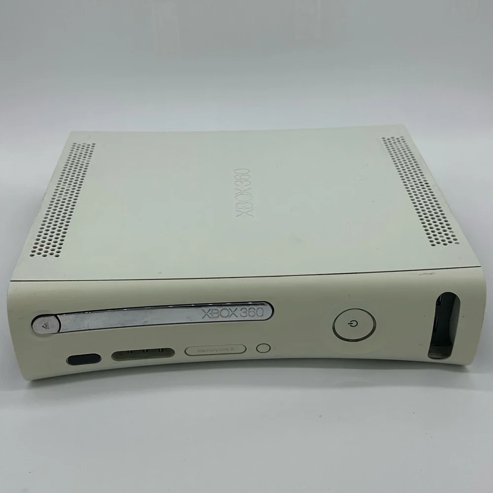 White Microsoft Xbox 360 Console Only UNTESTED